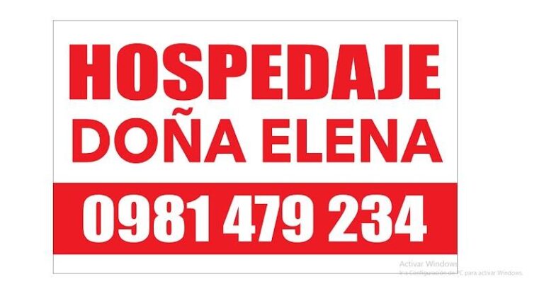 Hospedaje Doña Elena