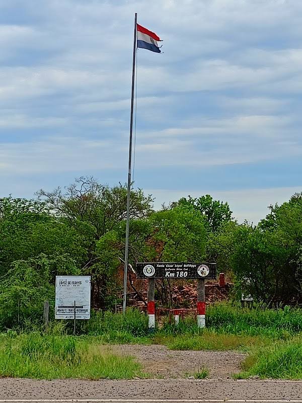 Km 180 - Ex Fortín Cesar Lopez DeFilippis - Ex Fortin Mina Cué