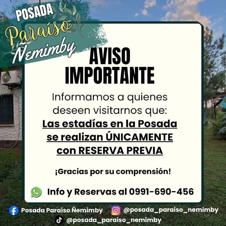 POSADA PARAÍSO ÑEMIMBY
